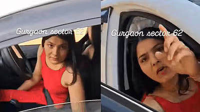 'Mera Pati Police Me Hai': Gurgaon Woman Sparks Outrage After Hitting Pedestrian With Car - VIDEO