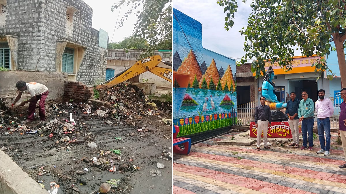 Village Turns Dumpsite Into Picnic Destination In Neemuch