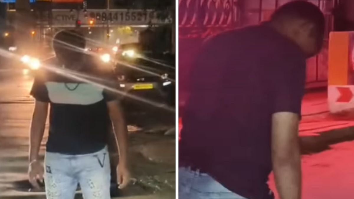 'Zombie Drug Effect?' Viral Video Of Man Standing Motionless Near Bandra's Lucky Hotel Sparks Serious Concerns