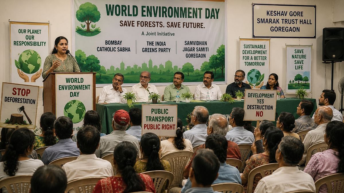 World Environment Day 2026: Citizens, Activists Gather In Goregaon To Oppose Forest Destruction And Promote Sustainable Development