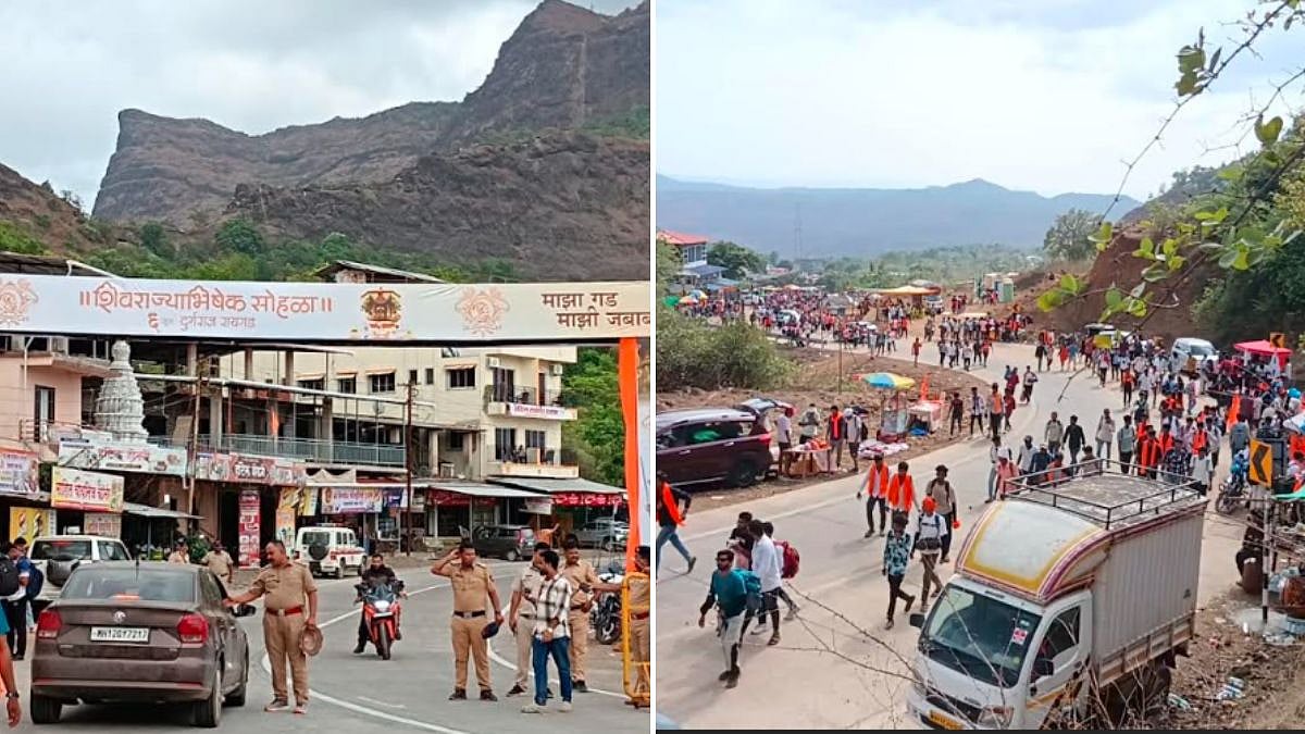 Lakhs Gather At Raigad Fort For 352nd Shivrajyabhishek Ceremony Of Chhatrapati Shivaji Maharaj On June 6