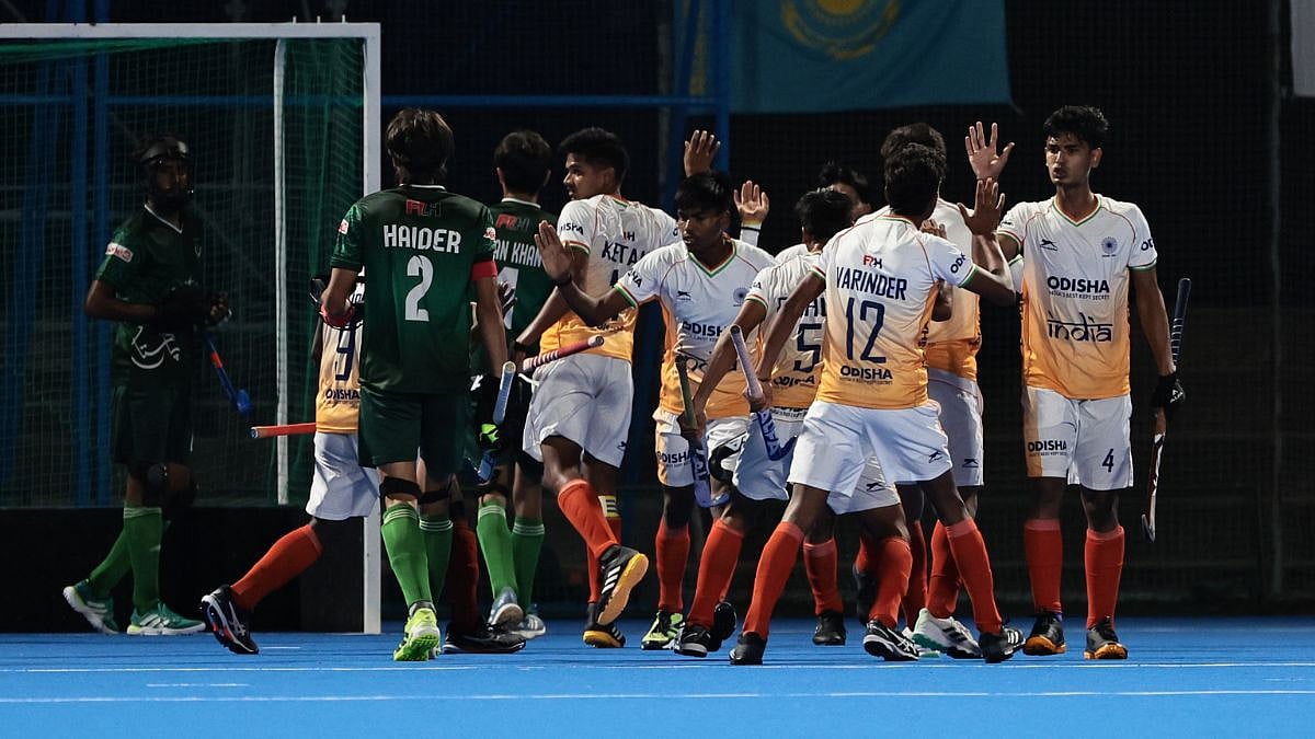 India U18 Men's Hockey Stuns Pakistan 5-3 In Asia Cup Semi-Final, Ashish Tani Purti Scores Four Goals