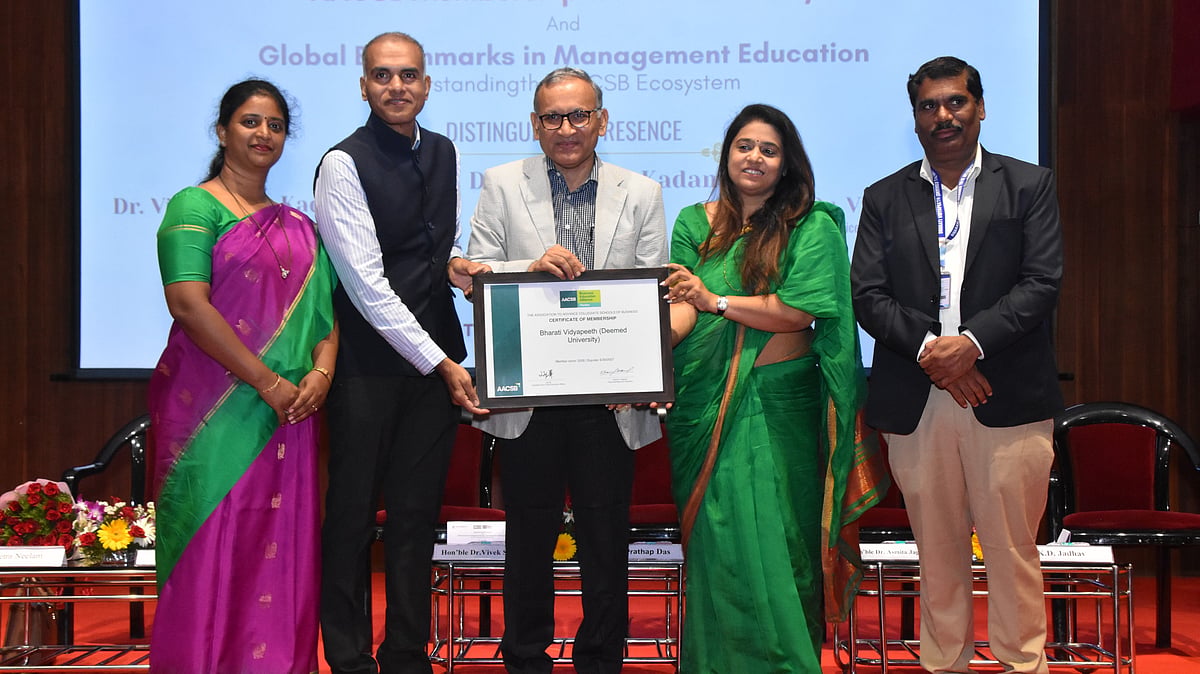Pune: Bharati Vidyapeeth's IMED Strengthens International Credentials With AACSB Membership