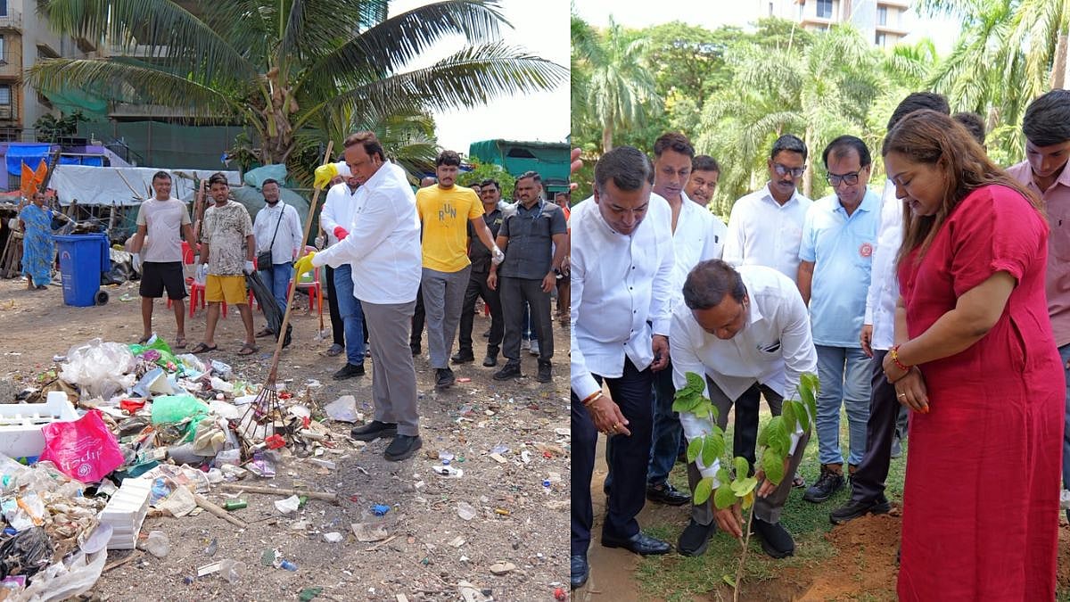 Mumbai Chief leader, Ashis Shelar joins beach clean-up drive & tree plantation drive on World Environment Day