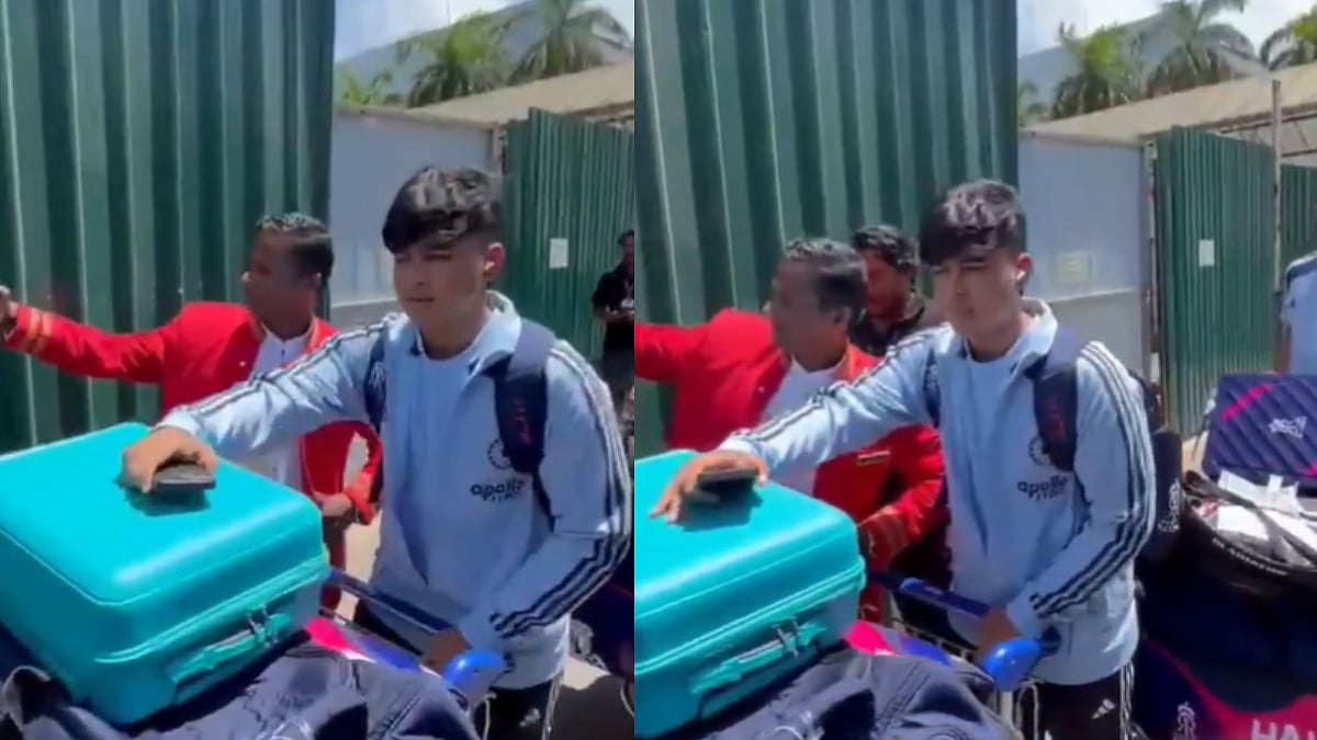 Teen Sensation Vaibhav Sooryavanshi Arrives In Sri Lanka For Talent TV Cup ODI Tri-Series After Stellar IPL 2026 Campaign | Video