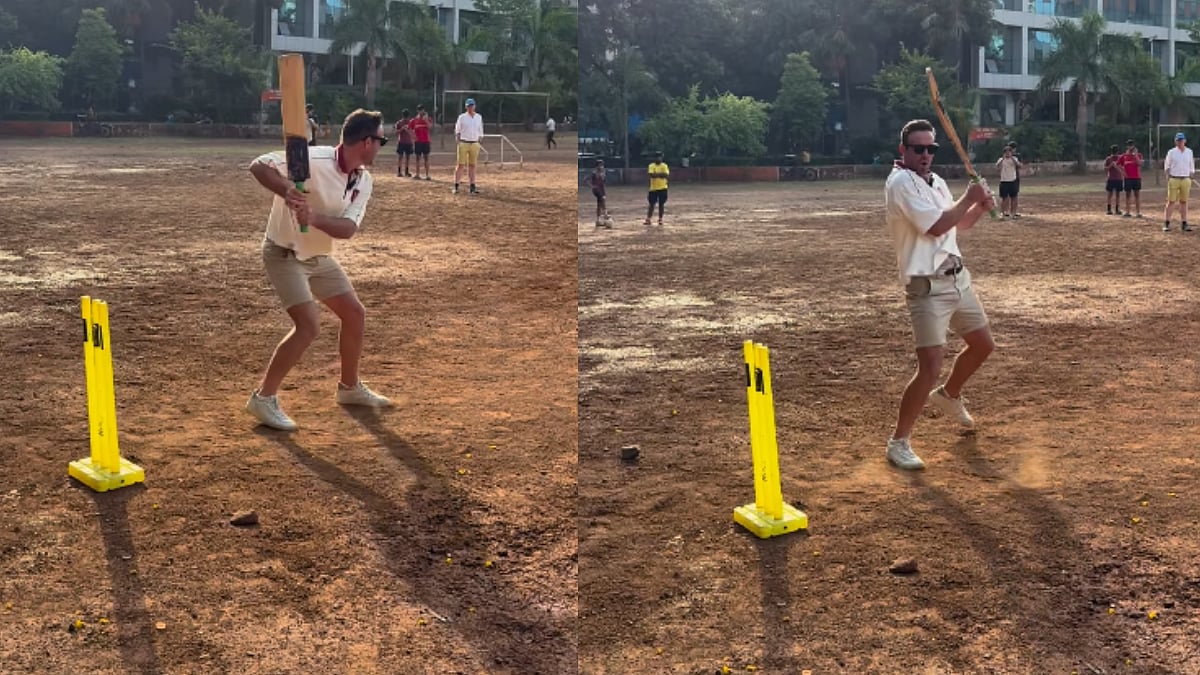AB de Villiers Wins Hearts By Playing Cricket With Locals In Mumbai After RCB's IPL 2026 Triumph | Video