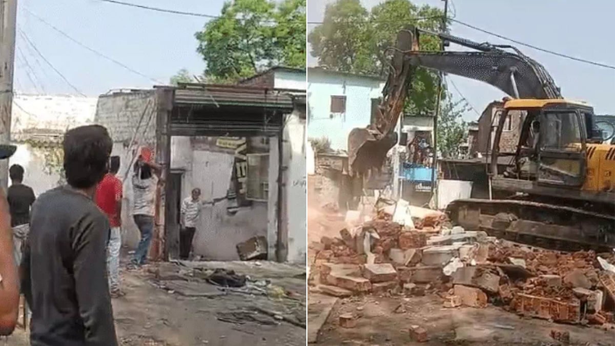 Bhopal Administration Removes 70 Shops, Over 40 Shanties In Raisen Road Encroachment Drive