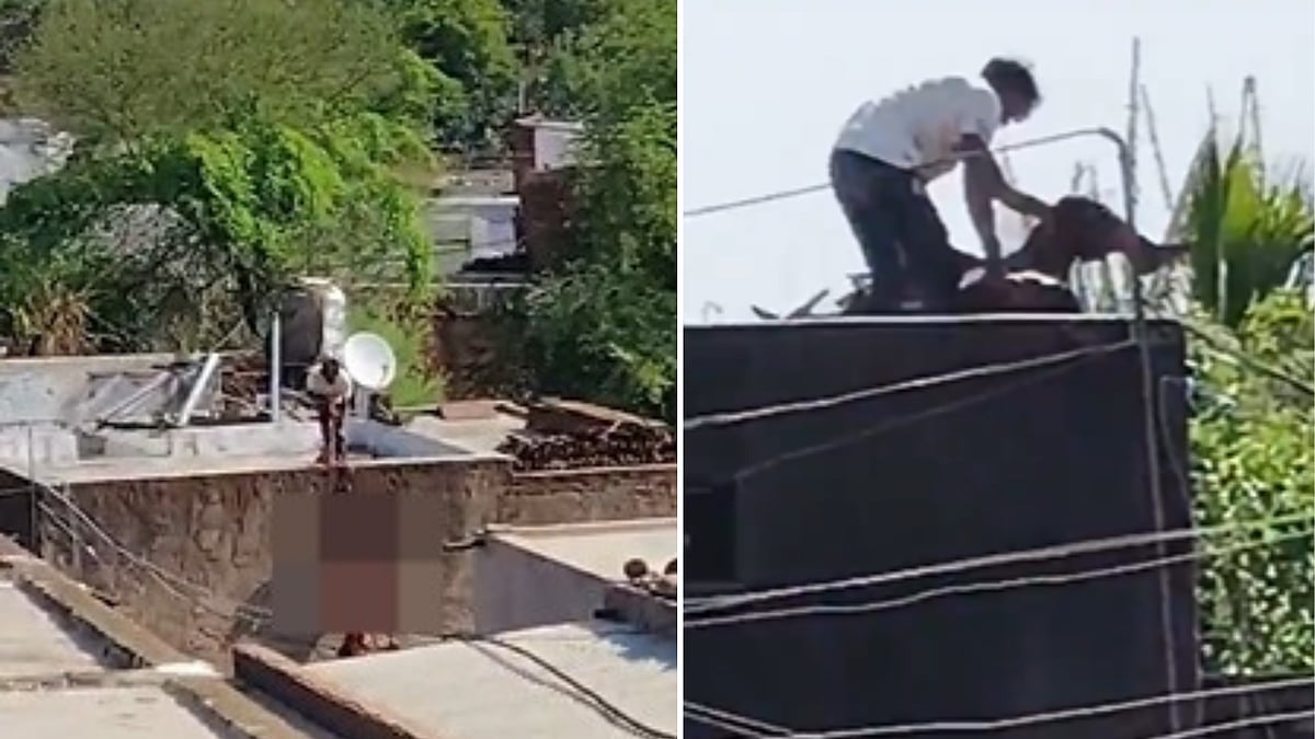 Horrific! Rejected, Lover Attacks 17-Year-Old Girl With Axe 20 Times; Hangs Her From Roofop With Rope In MP's Shivpuri -- VIDEO