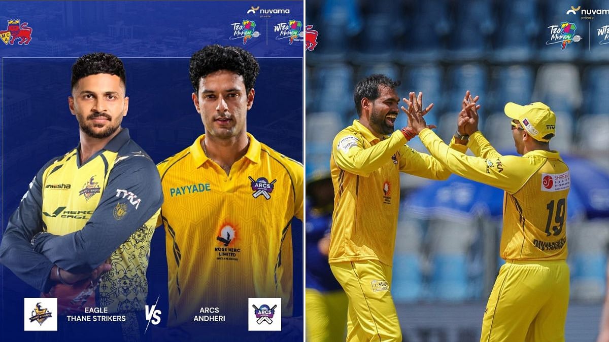 T20 Mumbai League 2026: Shivam Dube's Bowling Brilliance, Divyaansh Sksena's Unbeaten 88 Propel ARCS Andheri To Top Spot With 9-Wicket Win