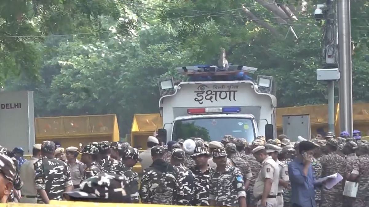 Delhi On Alert: 1,000+ Cops Deployed Ahead Of Cockroach Janata Party's Jantar Mantar Protest