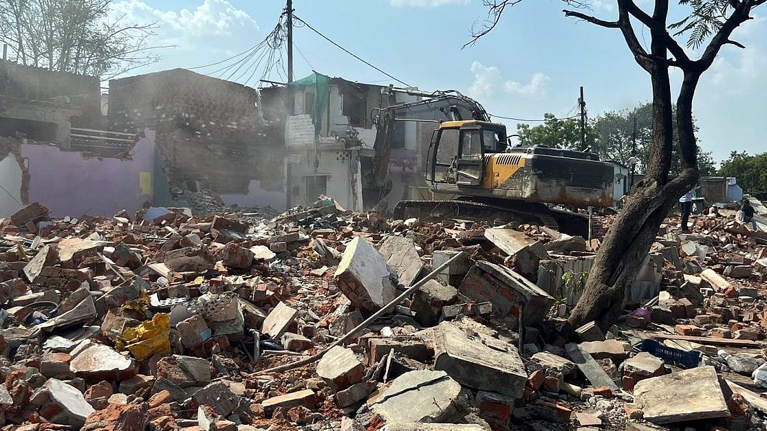 Nearly 70 Shops, 59 Shanties Demolished In 13-Hour Road-Widening Drive In Bhopal