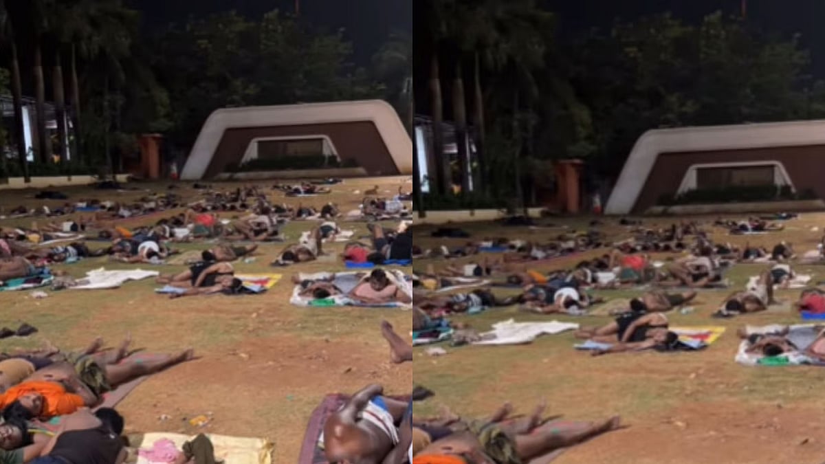 'Ghar Pe Bahut Garmi Lagta Hai': Sad Reality Of 100s Of Migrant Labourers Sleeping On Open Bhayandar Ground To Escape Heat | VIDEO