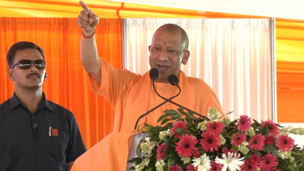 Uttar Pradesh: 'Jai Shri Ram' And 'Bulldozer Baba' Chants Echo Across Gonda As CM Yogi Adityanath...