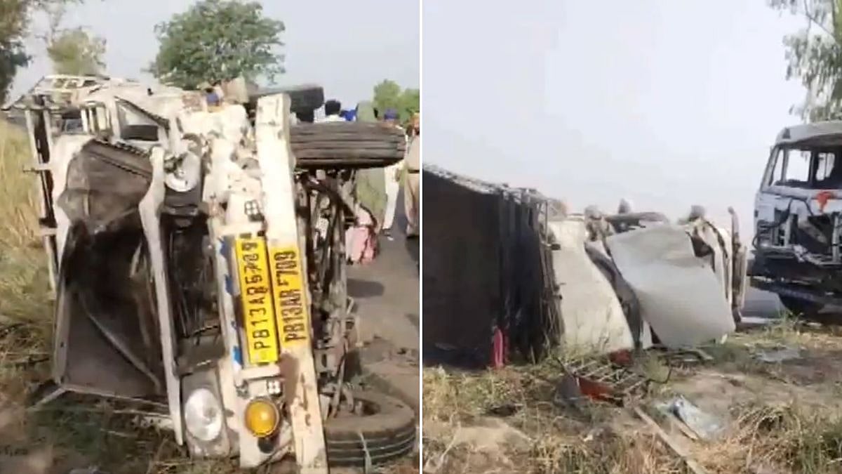 Punjab Tragedy: 9 Killed, 15 Injured As Truck Rams Jeep In Ferozepore During Ash Immersion Journey | Video