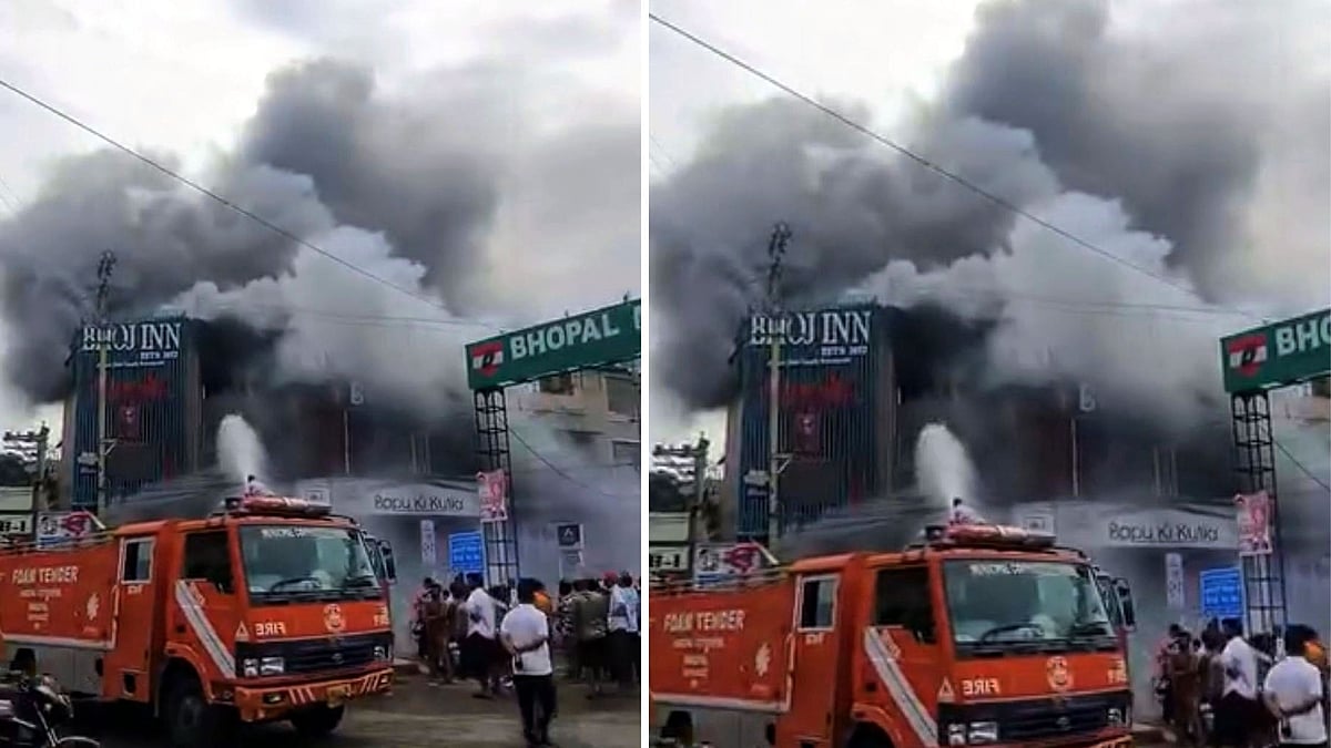 Massive Fire In Lalghati Commercial Complex; Disaster Averted; No Casualties Reported In Bhopal 