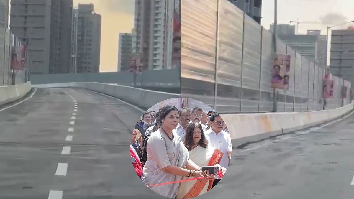 'War Zone Have Better Roads Than Mumbai': Opposition Leaders Hit Out At BMC Over Poor Quality Of Newly Opened ₹248-Crore Mrinal Tai Gore Flyover