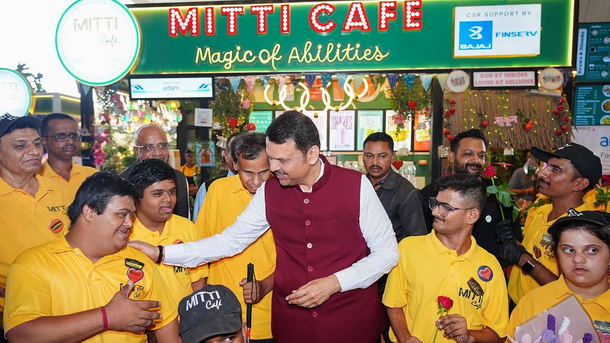 WATCH: CM Devendra Fadnavis Visits Disability-Run Mitti Cafe At Navi Mumbai Airport; Here's All You Need To Know