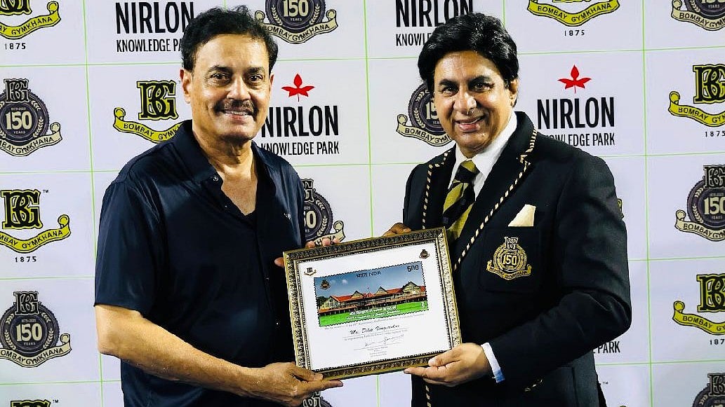 Bombay Gymkhana Honours Dilip Vengsarkar During 150th Anniversary Celebrations