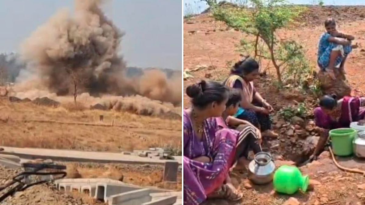 Water Crisis Grips 50,000 Residents In Bhiwandi's Kasara-Mokhavane Area As Reservoir Dries Up; Blasting By Developer Under Scanner
