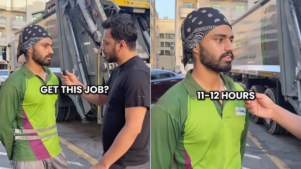 Punjab Man Working As Garbage Collector In Dubai Reveals 5 Digit Salary & 12-Hour Workdays; Sparks Debate Online