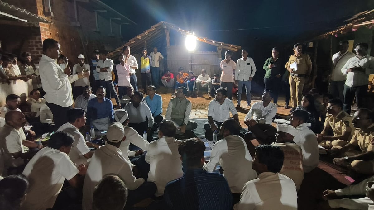 Thane District Launches 'Ghongadi Baithak' Blanket Meetings In Tribal Belts; Collector Sits With...