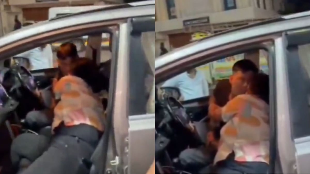 Man Claiming to Be Police Officer Seen Pulling Woman In Viral Agra Video
