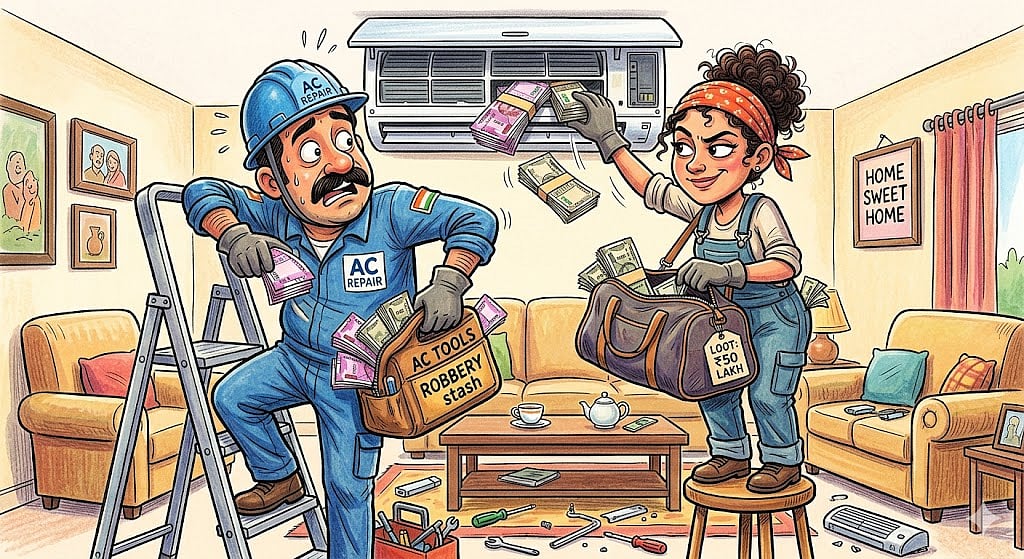Disguised As AC Mechanics, Sister-In-Law & Brother Stage ₹50 Lakh Robbery As; 4 Arrested In Gwalior