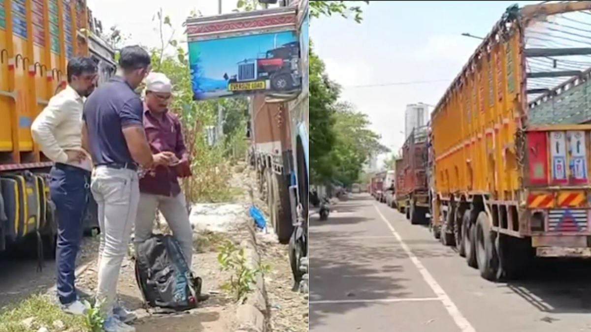 Navi Mumbai Shocker! Driver & Helper Found Dead Beneath Truck Near Vashi's APMC Market; Probe Underway 