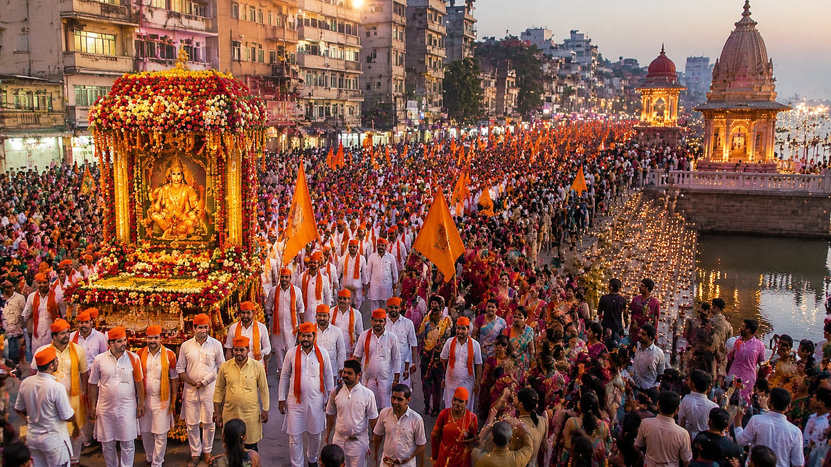 Banganga Malabar Hill Hindu Sammelan 2026 Held In South Mumbai With Grand Shobha Yatra, Deepotsav And Cultural Programmes