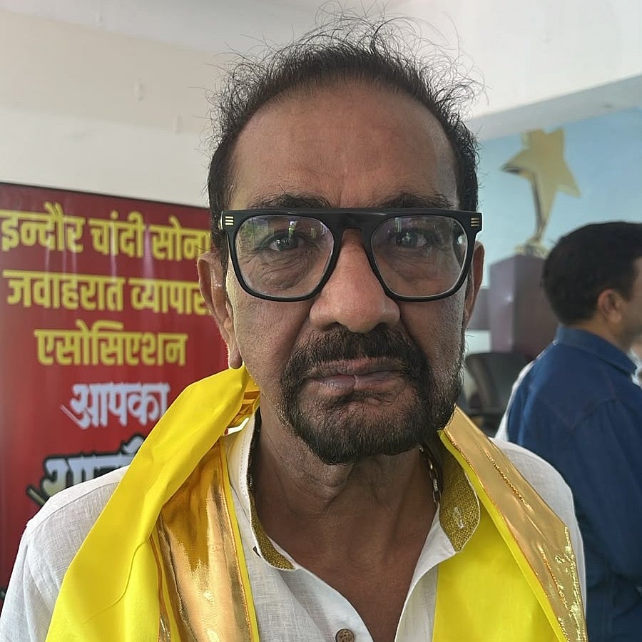 Hukum Soni, Chairman, Indore Chandi Sona Jawaharat Vyapari Association