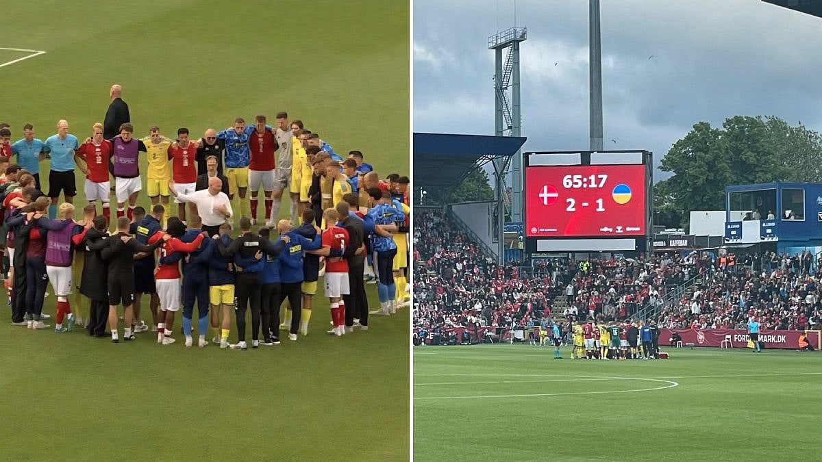 Terrifying Scenes! Christian Eriksen Collapses During Friendly; Denmark Vs Ukraine Match Abandoned | VIDEO