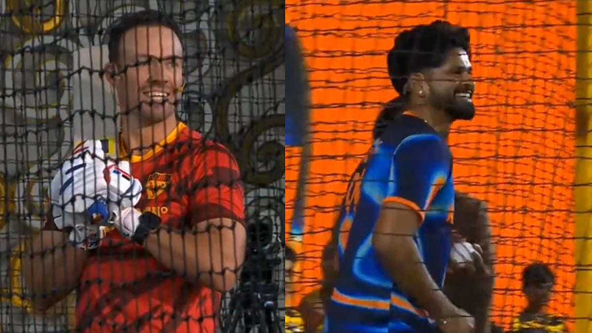 Team India's New T20 Skipper Shreyas Iyer Shares Fun On-Field Moment With AB de Villiers At An Event | Video