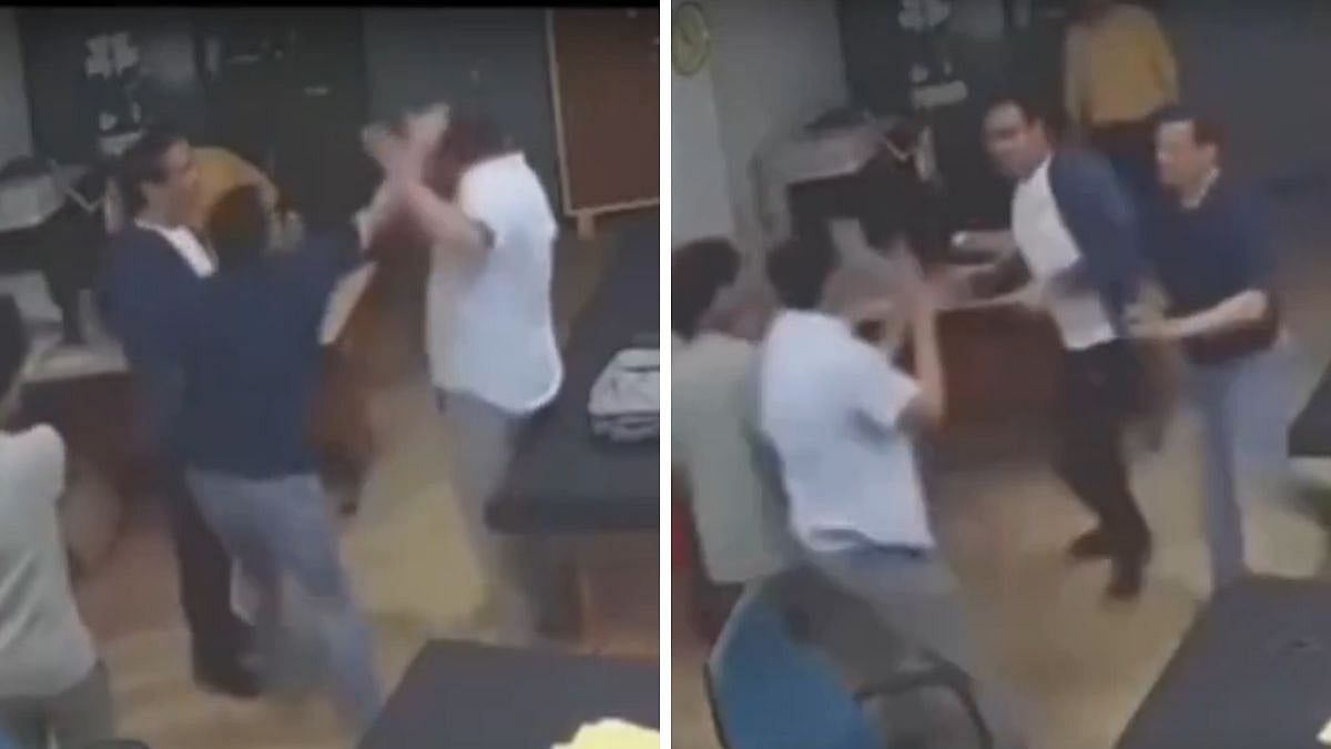 Son Caught Cheating In Exam In Dehradun College, Cop Father Storms Institution & Assaults Teachers; Viral Video Leads To Suspension