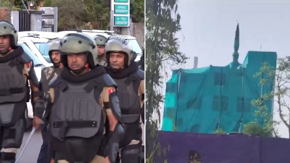 Jaipur On High Alert Ahead Of Encroachment Removal Drive Involving Religious Structures; Internet Shut, Heavy Security Deployed | Video