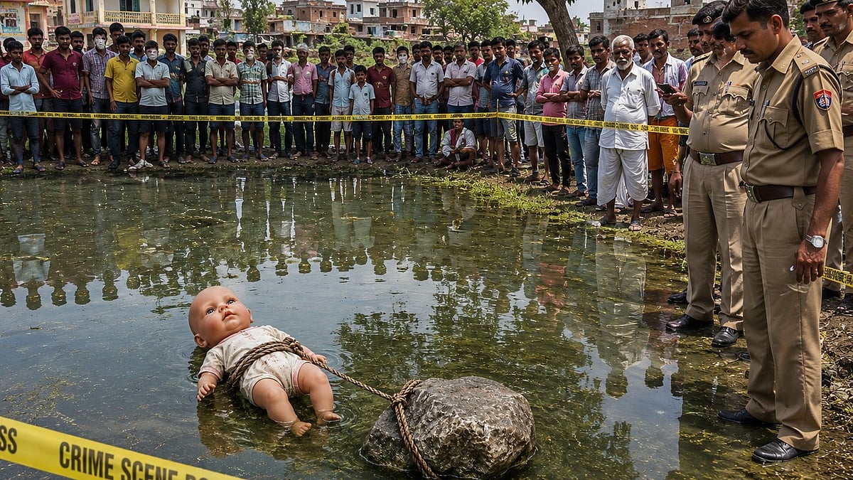 Newborn Tied To Stone & Thrown Into Bhopal's Kaliasot River