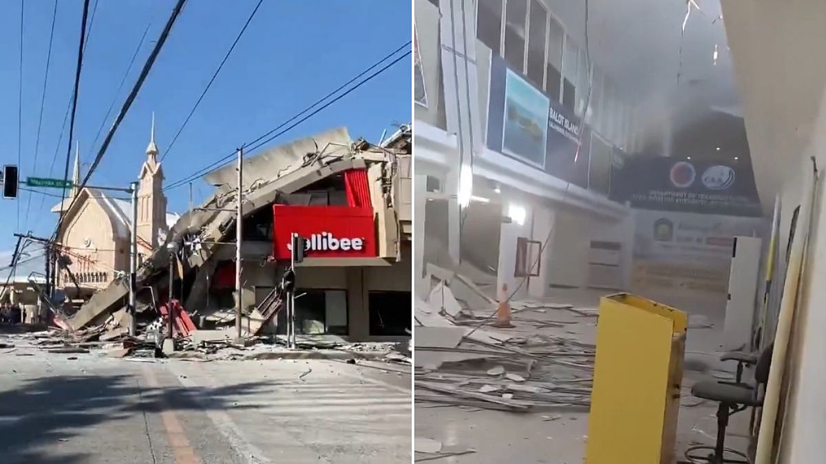 Powerful 7.7-Magnitude Earthquake Hits Philippines; 6.4 Tremor Follows Minutes Later | Video