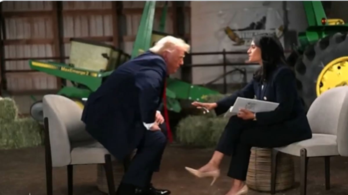 'I’ve Had Enough, Thank You, Darling': US President Donald Trump Walks Out After Heated Exchange With Journalist - VIDEO