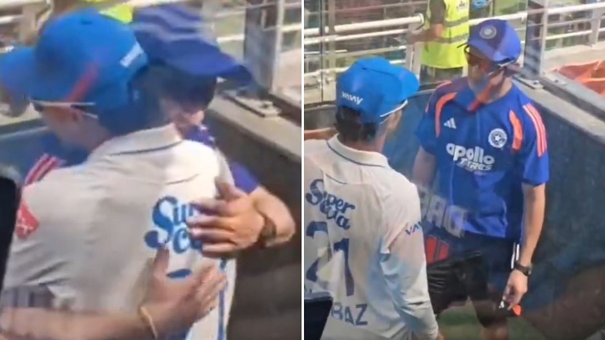 'Once A Knight, Always A Knight': Gautam Gambhir Shares Heartwarming Hug With Rahmanullah Gurbaz During IND Vs AFG Test | VIDEO