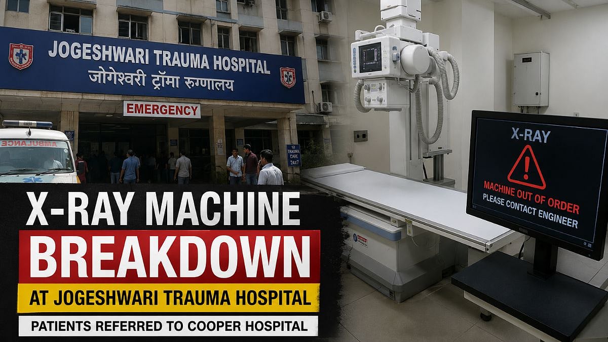 Mumbai: X-Ray Machine Breakdown At Jogeshwari Trauma Hospital Forces Patients To Cooper Hospital