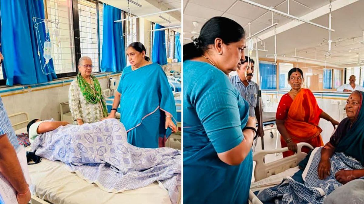 NCP Leader Sunetra Pawar Conducts Surprise Inspection Of Baramati Hospital, Directs Patient-Centric Reforms