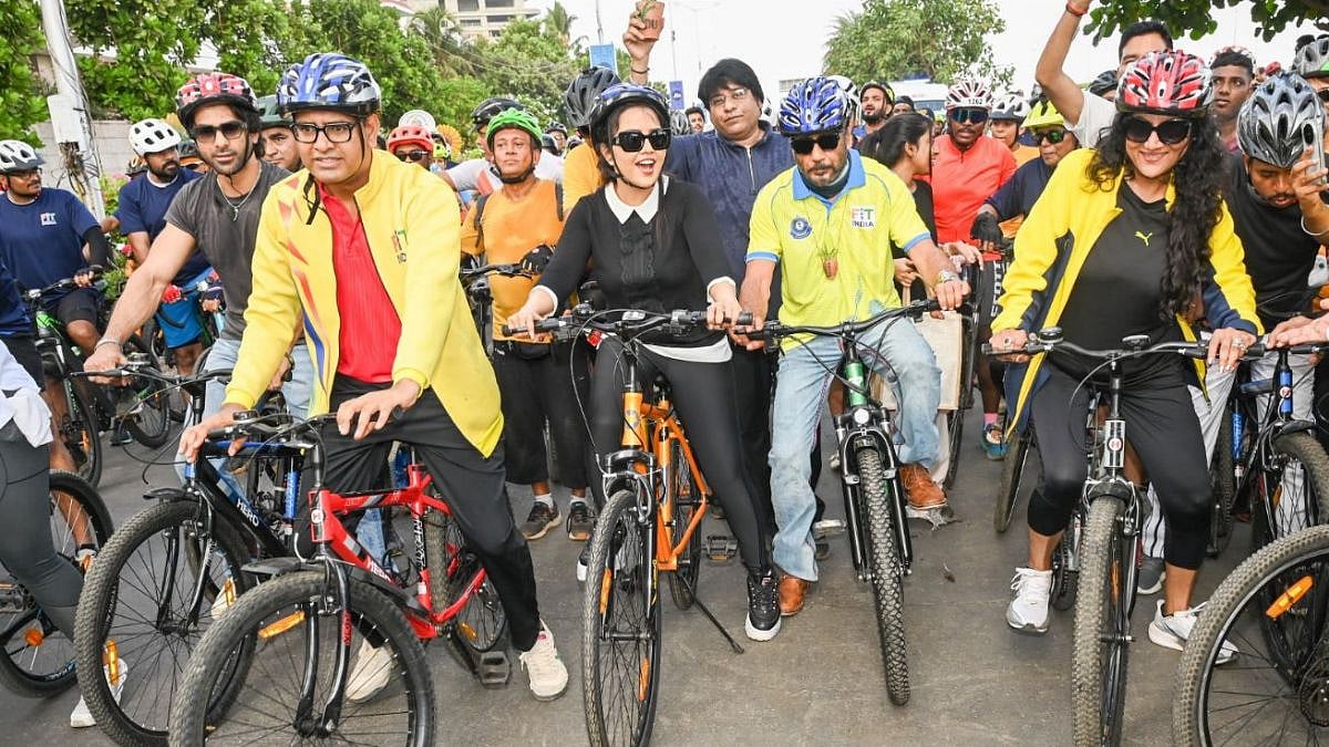 World Bicycle Day 2026: Thousands Join Fit India Cycling Event At Mumbai's Worli Sea Face-Coastal Road | VIDEO