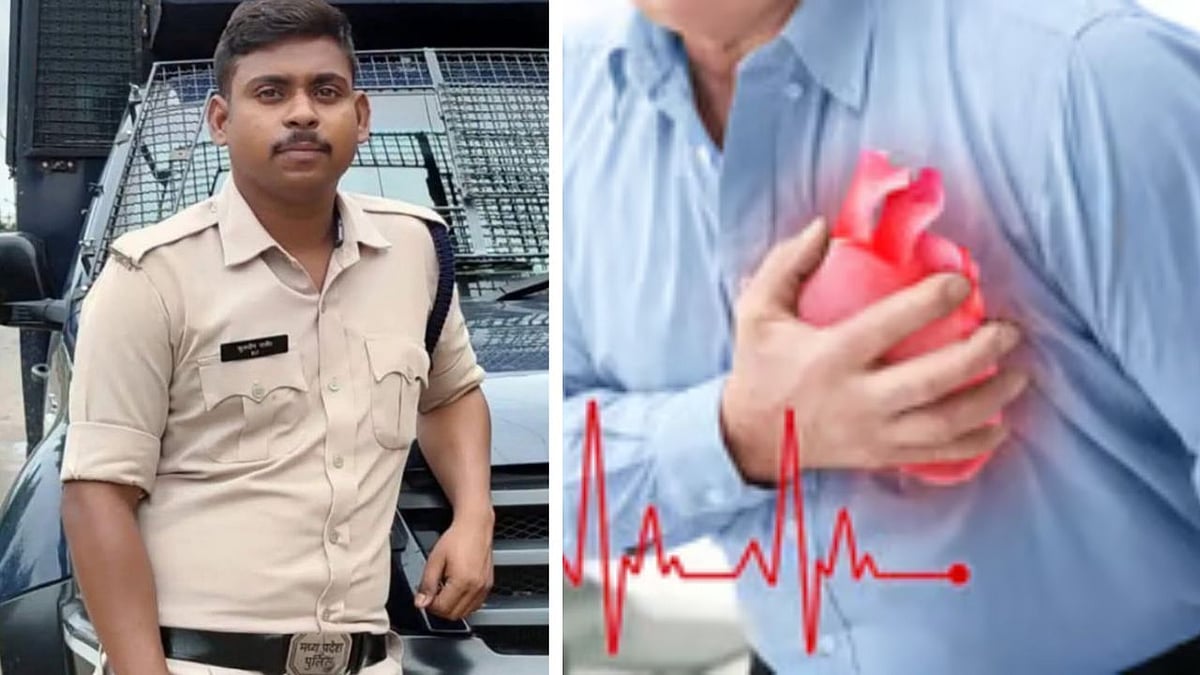 Traffic Police Constable Suffers Heart Attack On Duty In MP's Morena, Dies
