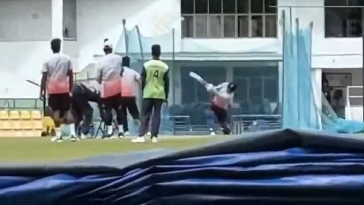 Vaibhav Sooryavanshi Asked To Practice Defensive Shots, But Soon Returns To His Natural Game During Net Session In Sri Lanka | VIDEO