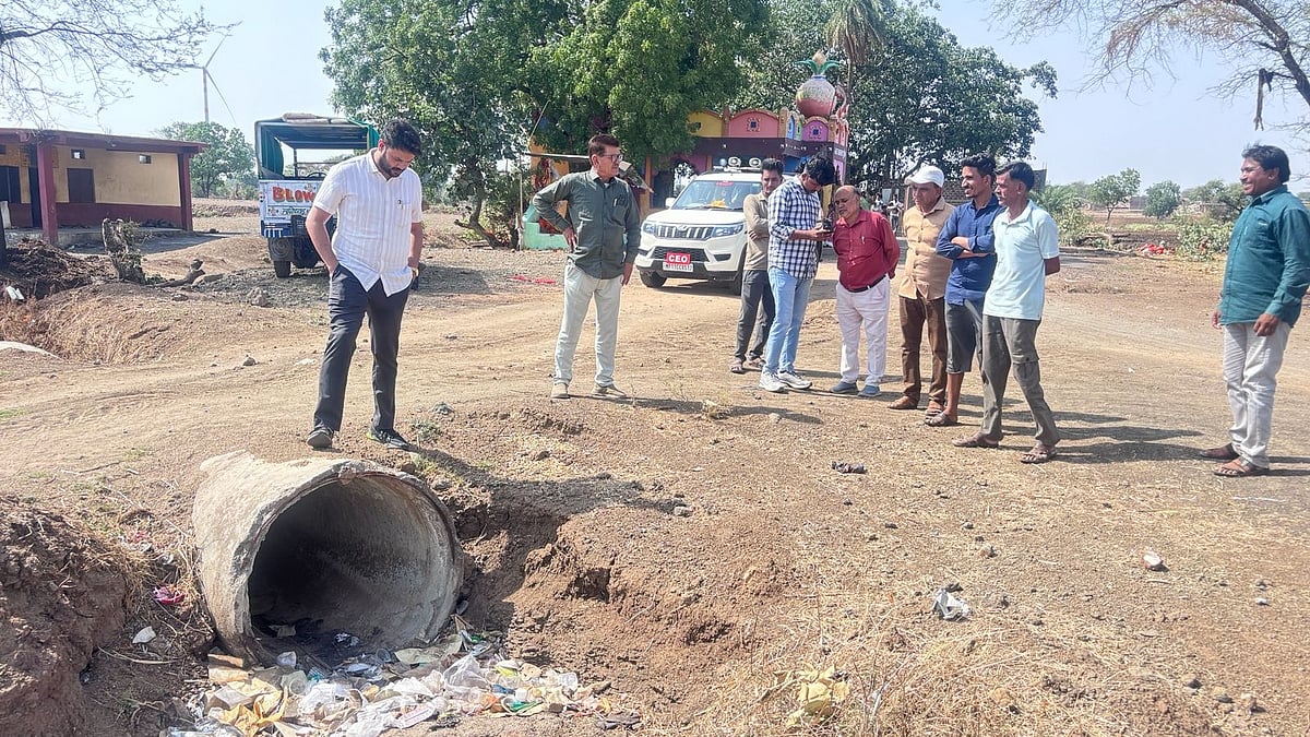 Inspection Revealed Massive Irregularities In Panchayat Works In Sardarpur