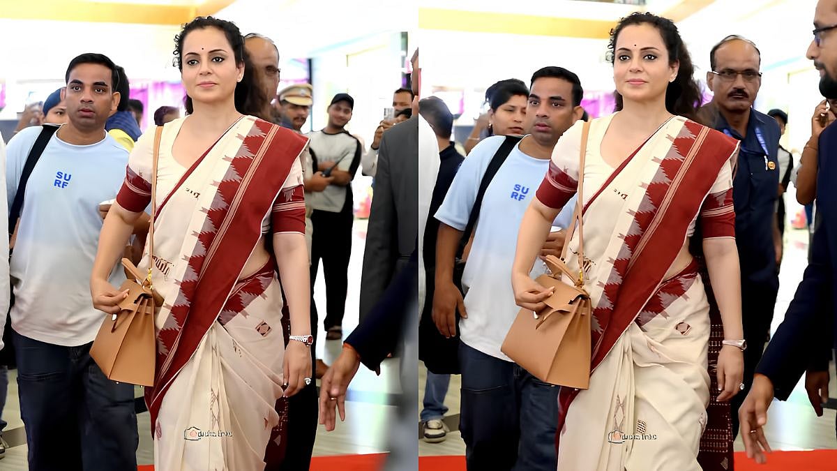Kangana Ranaut Honours Odisha's Iconic Kotpad Saree During Bhubaneswar Visit: Know More About Her Handloom