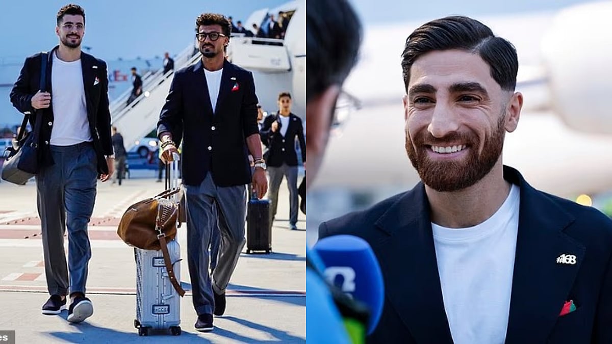 FIFA World Cup 2026: Iran Footballers Land In Mexico Wearing Pins In Honour Of 168 Children Killed In Minab Strike