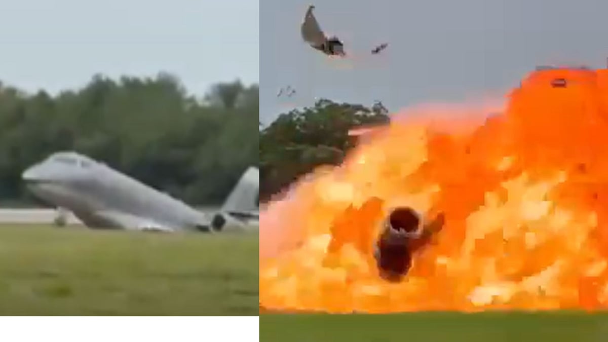 Dramatic VIDEO Shows Private Jet Turning Into Fireball During Emergency Landing In Dominican Republic; 2 Killed