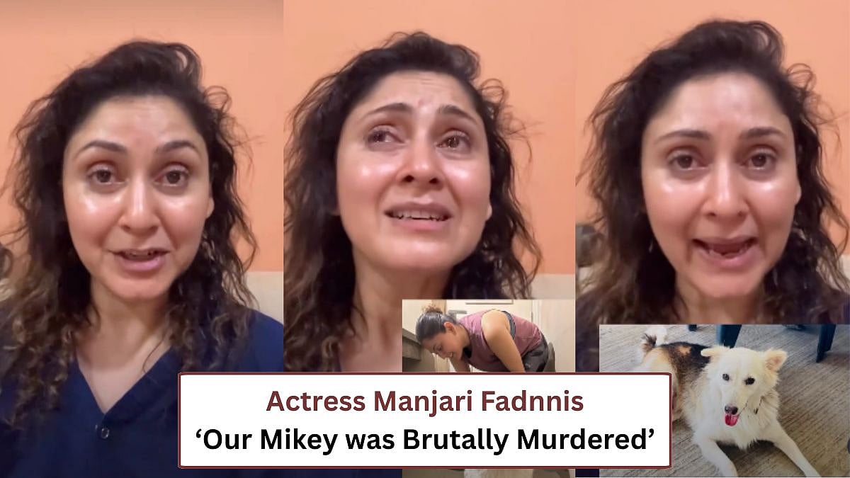 'Mikey Was Brutally Murdered': Actress Manjari Fadnnis Seeks Justice For Her Pet Dog, Breaks Down In Tears As She Recalls Horrific Ordeal- Watch VIDEO