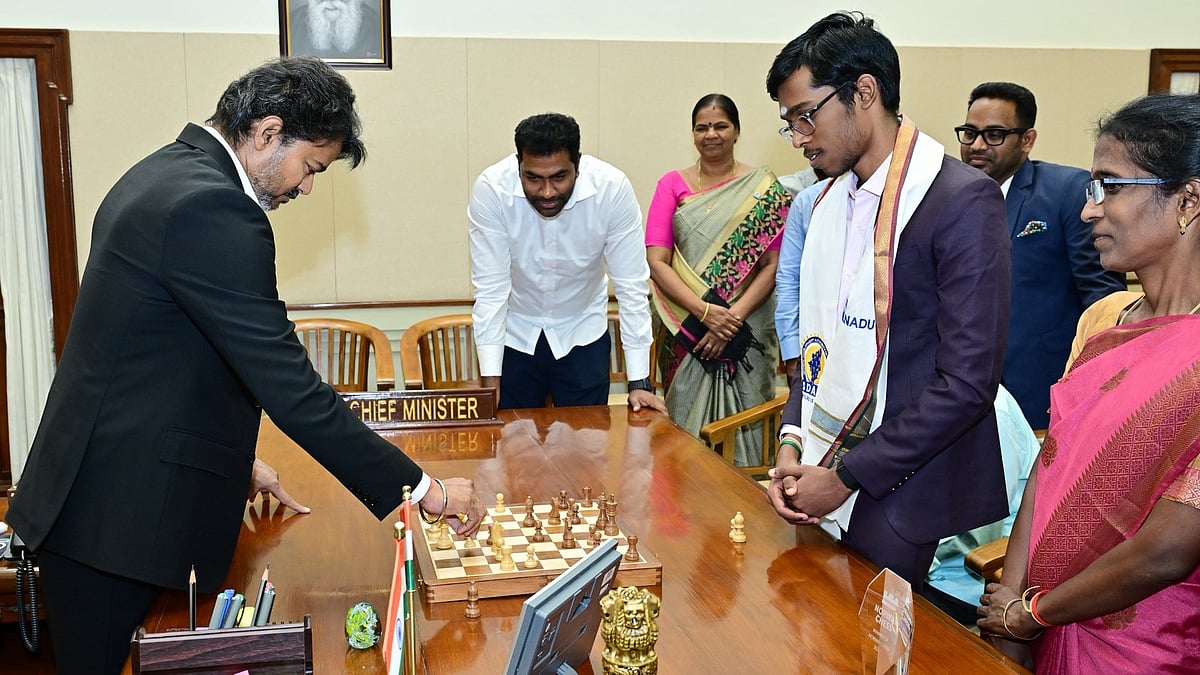 R Praggnanandhaa Checkmates Tamil Nadu CM Vijay; Awarded ₹50 Lakh After Norway Chess 2026 Triumph | VIDEO