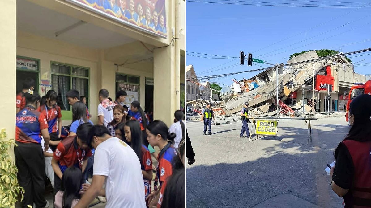 Philippines Earthquake: 7.8 Magnitude Quake Kills 19, Injures 200+; Tsunami Waves Hit Coasts, Schools Shut & Flights Cancelled As Rescue Ops Continue | Video
